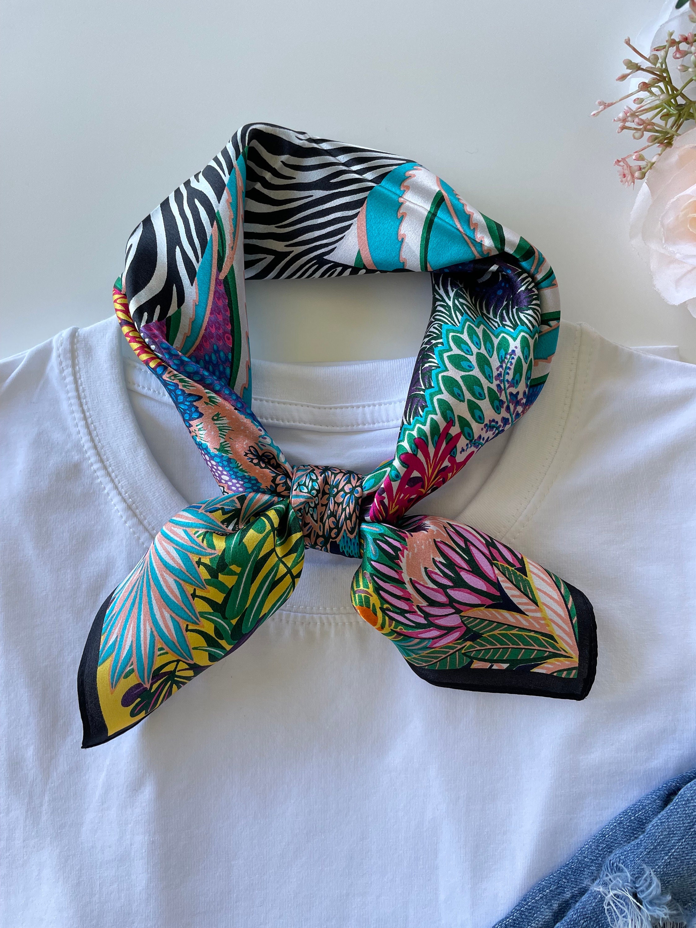 Silk Square Scarf 