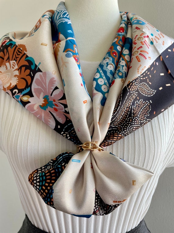 Scarf - silk twill