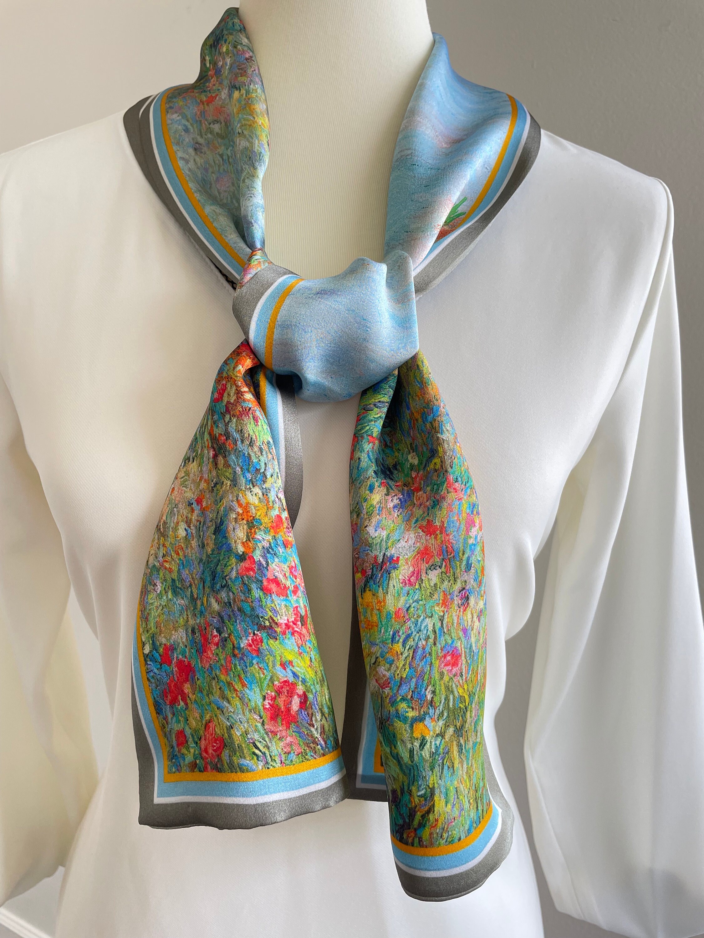 Silk Scarf Mandi Bunga - Manis