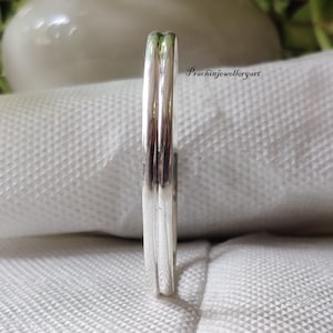 Bracciale Promise in argento sterling fatto a mano: bracciale memory di design