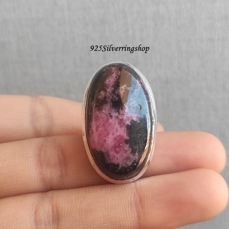 Rhodonite Jewelry - Etsy