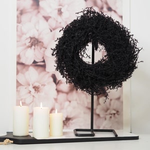 Handmade decorative wreath Natural door wreath Wall wreath 28 cm