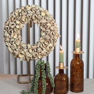 Handmade decorative wreath Natural door wreath Wall wreath 30 cm