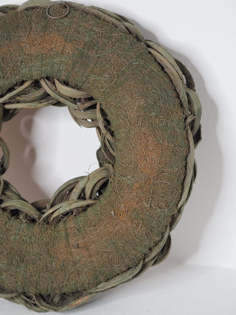 Handmade Wreath Made From Dried Coconut Slices – 40 Cm, Natural Door ...