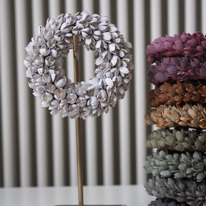 Wreath natural wreath decorative wreath door wreath decoration 20 cm in 9 colors!