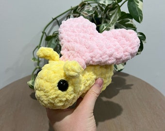 Handmade Crochet Lovebug | Adorable Amigurumi Plushie | Perfect Gift for Kids and Adults | Birthday, Christmas, Valentines, Anniversary Gift