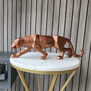 Cubic Tiger Statue, Cubic Tiger Trinket, Tiger Figurine, Tiger Figure, Tiger Sculpture, Tiger Statue, Animal Statue, Tiger Ornaments