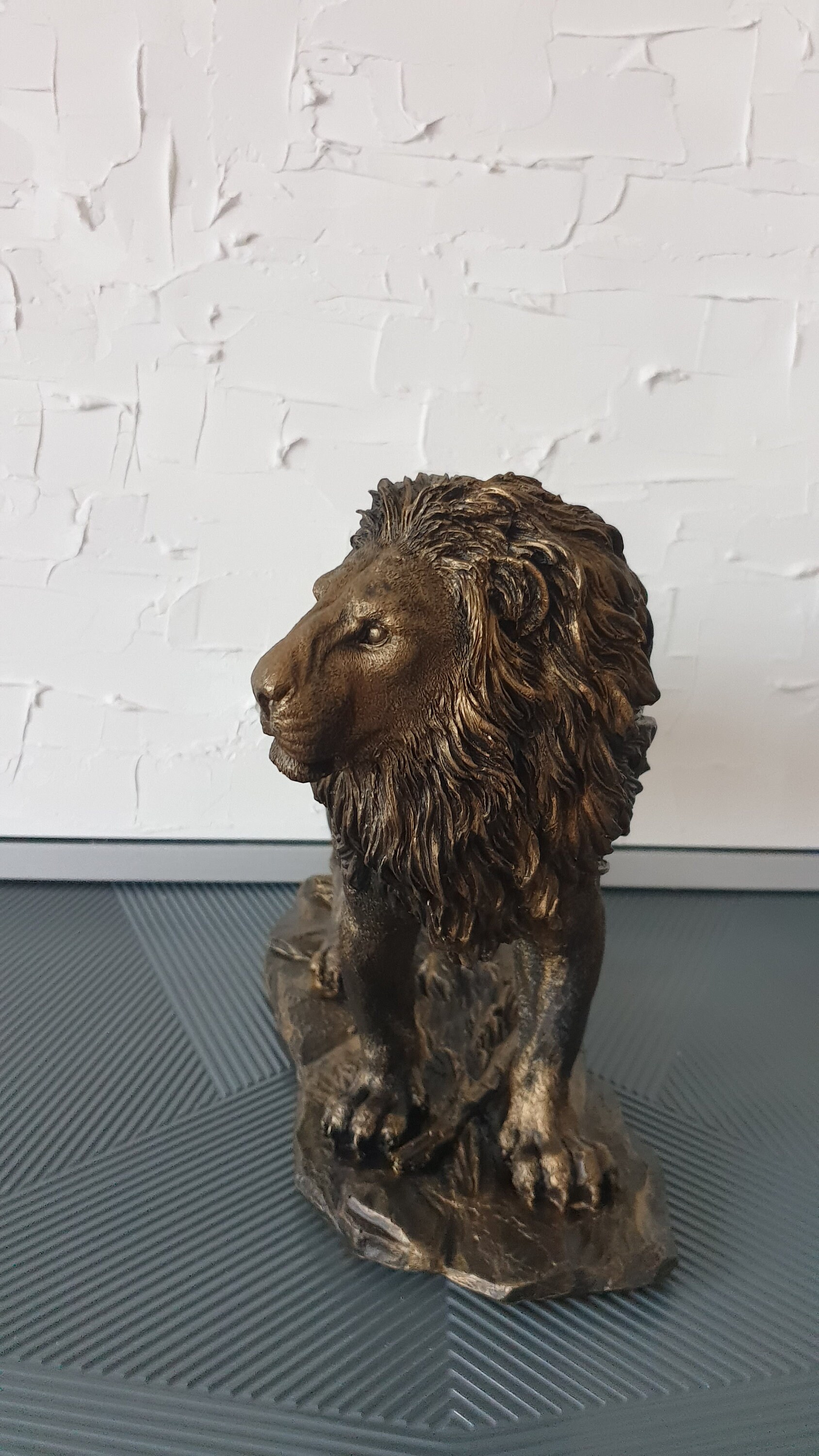 Large Lion Statue Lion Sculpture Home Decor Lion Statue Etsy