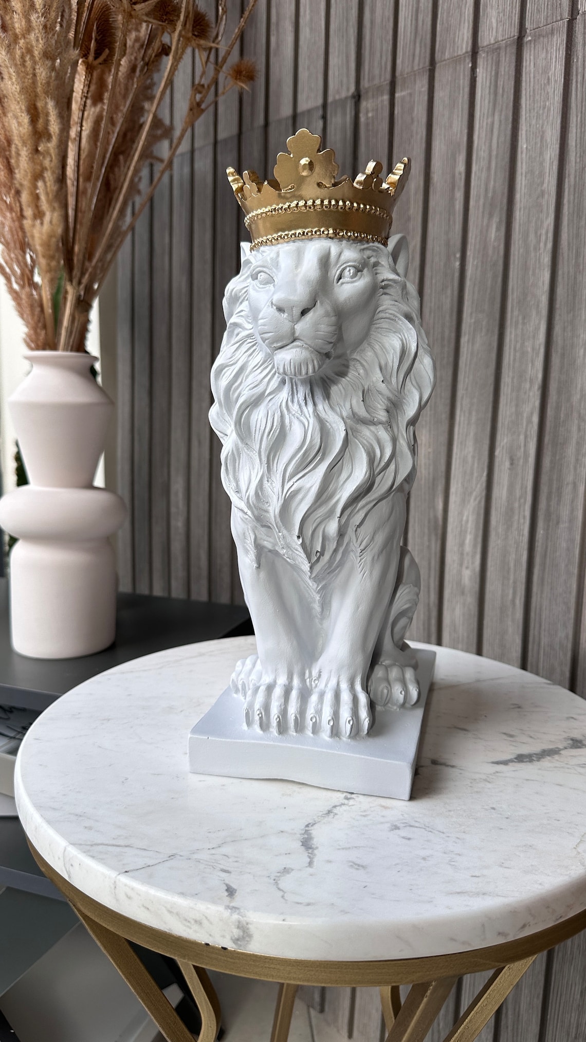 King Lion Statue, Lion Home Decor, Lion King Statue, Lion King