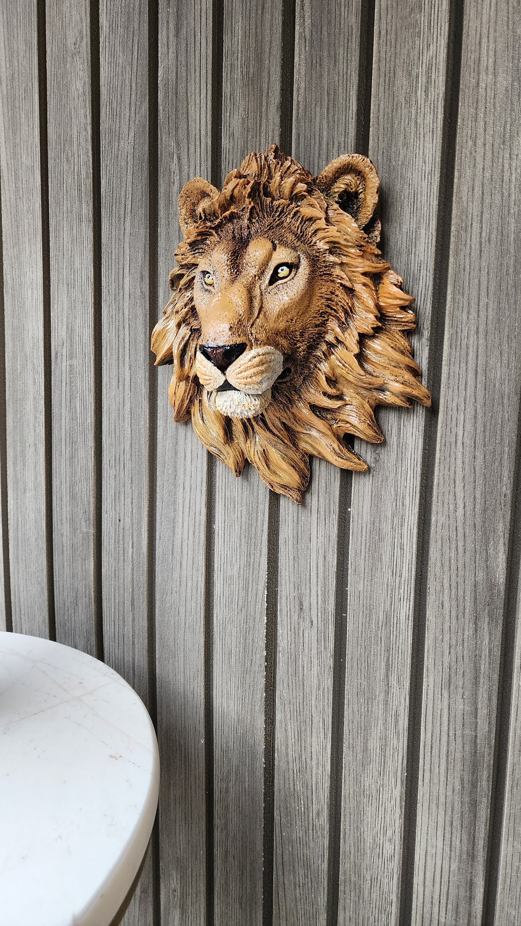 Lion Head Wall Decor, Lion Head Statue, Lion Head Wall Statue, Farm