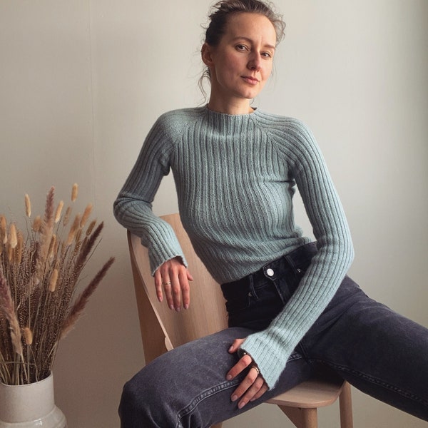 KNITTING PATTERN: Hug Me Tight Sweater