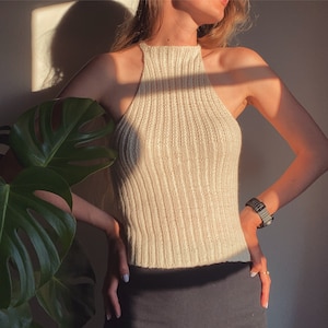 KNITTING PATTERN: Hug Me Tight Camisole