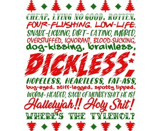 Clark Boss Rant Christmas Vacation Boss - Etsy