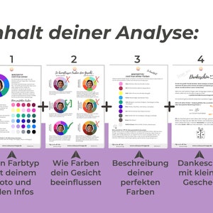 Farbtyp-Analyse-deine perfekten FarbenMake-Up,Schmuck,Basic und Haarfarben-Wie kühle&warme Farben dein Gesicht beeinflussen-digital-PDF Bild 6