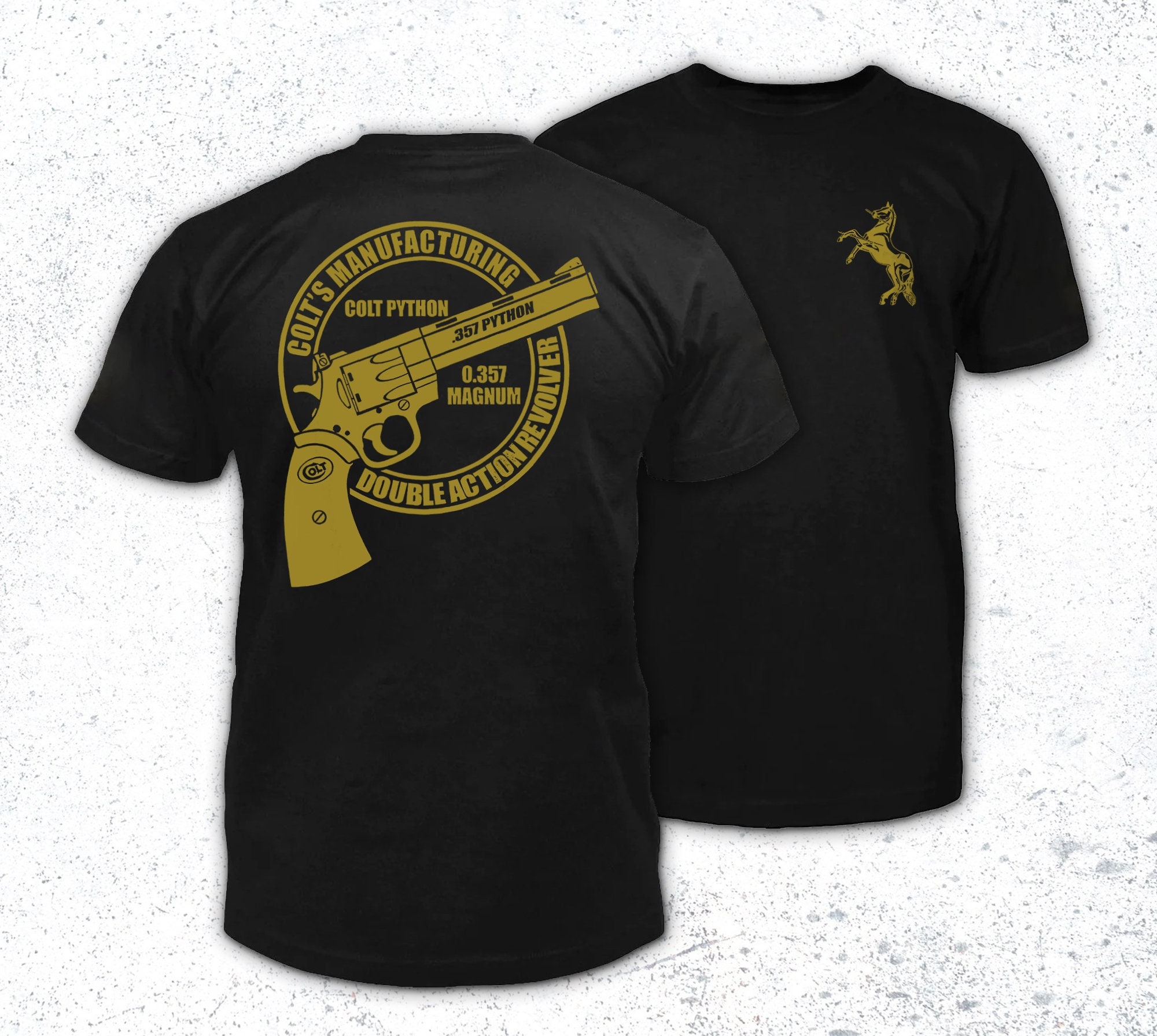 Colt Python Shirt 357 Double Action Revolver Magnum T-shirt - Etsy