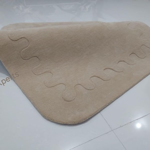 Premium quality  area rug for living room designer hand tufted wool rug 8x10 9x12 feet   rug customize in any color size shape