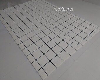 Alfombra moderna abstracta color marfil para sala de estar. Alfombra contemporánea de diseño, tejida a mano en lana de Nueva Zelanda. Se puede personalizar en cualquier color y tamaño.