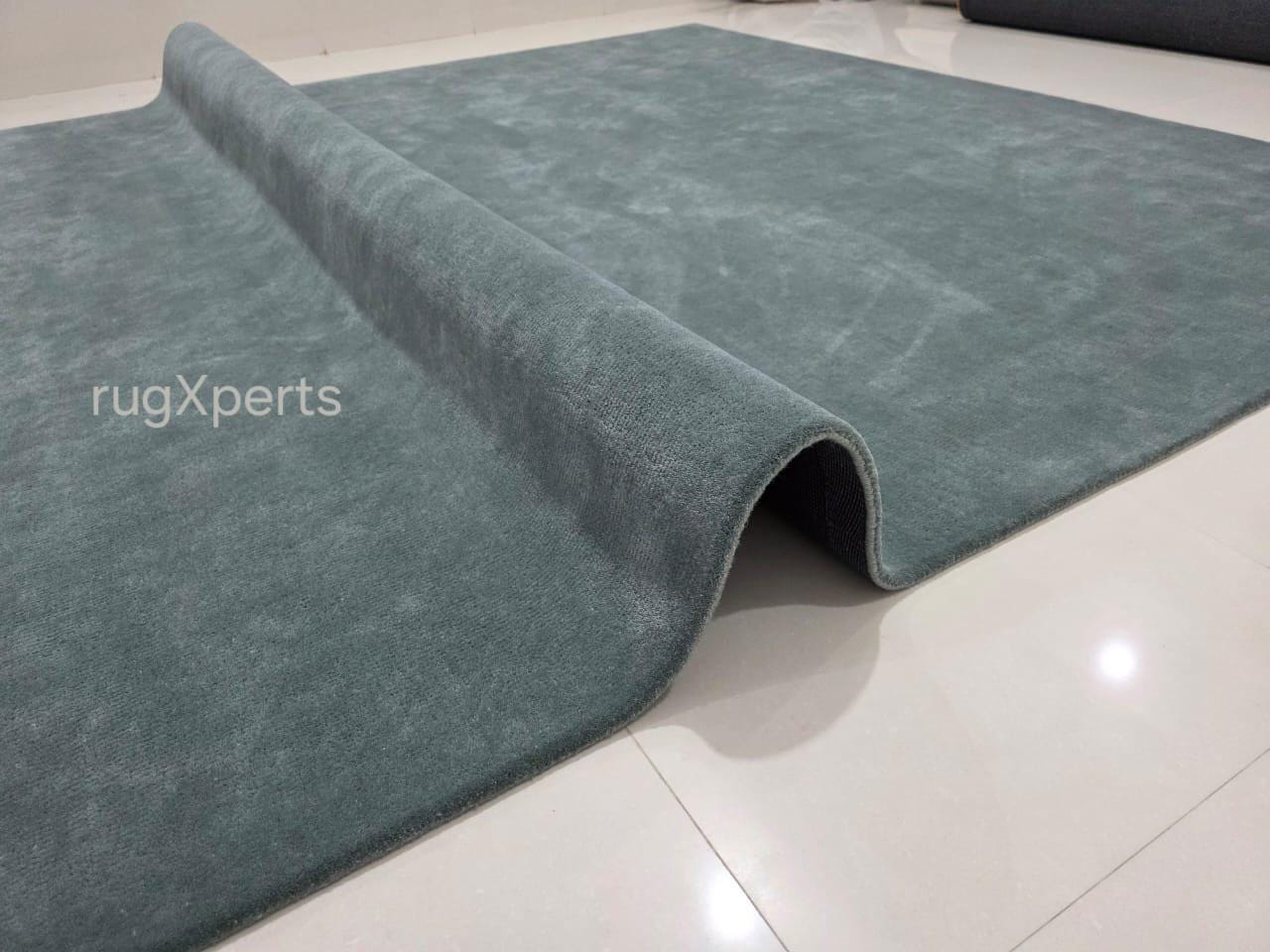 Premium quality pale green area rug for living room designer hand tufted wool rug 8x10 9x12 feet rug customize in any color size shape