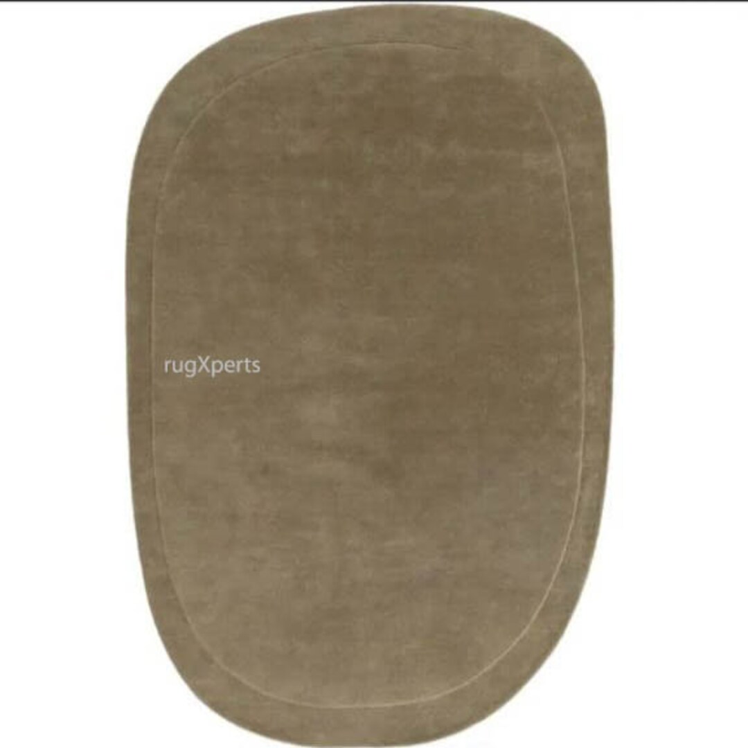 Oval Shape Area Rug for Living Room Bedroom Contemporary Etsy