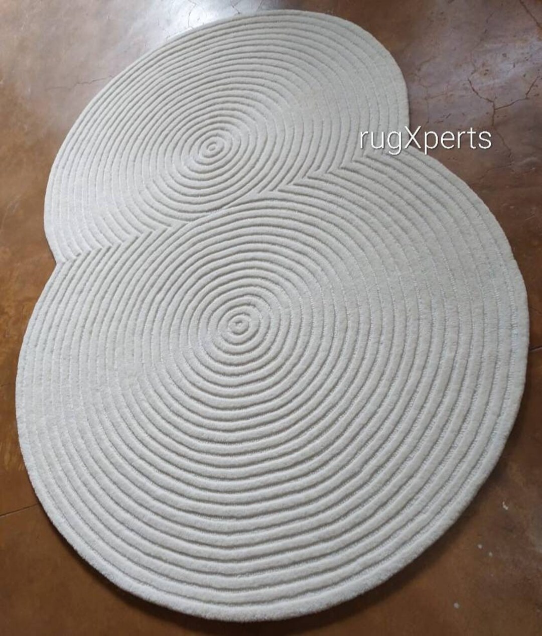 Modern Abstract Odd Shape Area Rug for Living Room , Bedroom , Designer ...