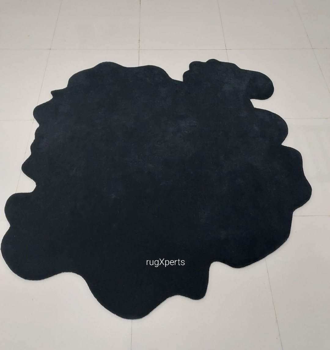 7x7 Modern Abstract Odd Shape Area Rug for Living Room , Bedroom