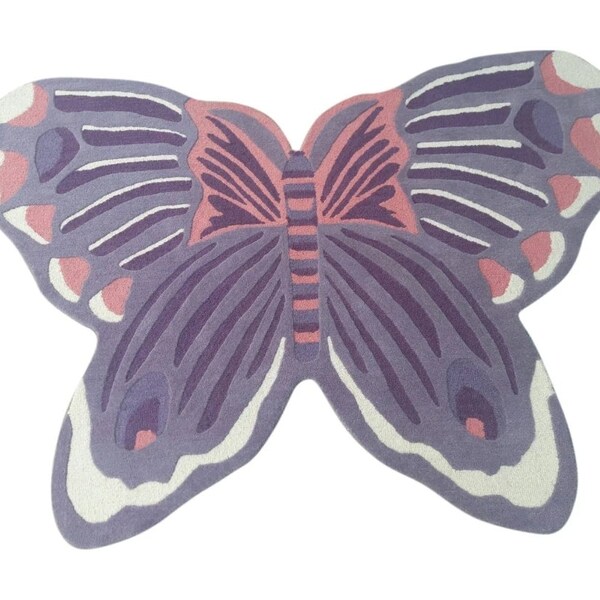 Butterfly Rug Etsy