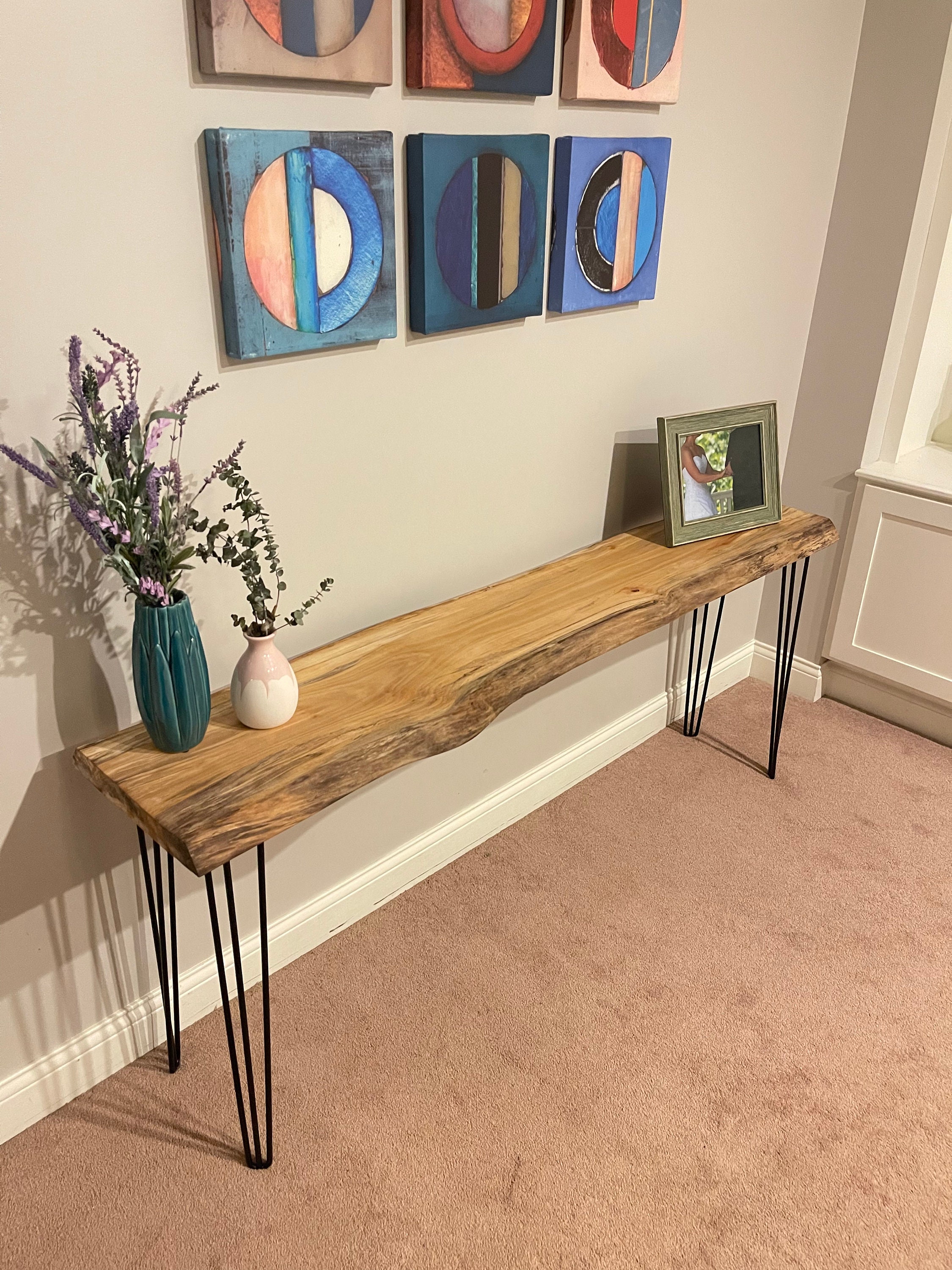 Live edge buffet deals table
