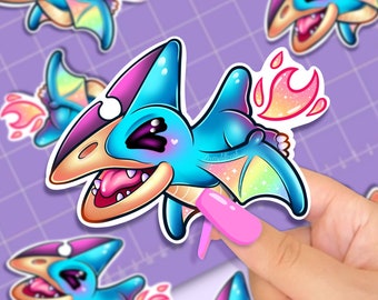 DINOSAURIER STICKER PACK 3&quot;Vinyl-Aufkleber! | Arche Aufkleber | Pteranodon Aufkleber | Dinosaurier Aufkleber | Dino Aufkleber | tetradactyl | T-Rex Aufkleber