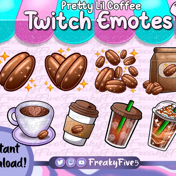Café Emote Discord Etsy