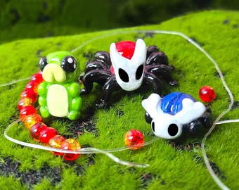 Bug Clay Magnet Collection: Beetle, Spider, Grub