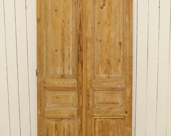 Antique French Panel Door - Lot A763.  40x91
