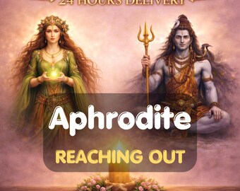 Aphrodite Channeled Message 1000+ Words Love and Attraction Guidance | Self Worth Romance & Emotional Clarity Delivered Within 24 Hours