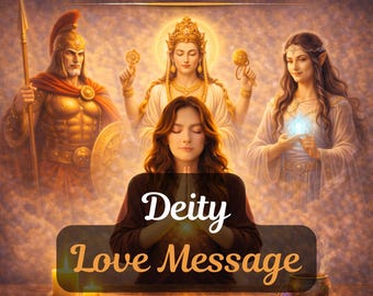 Mensaje divino sobre el amor | Lo que tu deidad quiere decirte sobre el amor | Guía canalizada, claridad emocional | Lectura personalizada