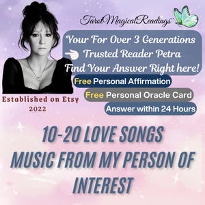 Chansons d'amour de ma personne d'intérêt | Chansons avec du sens | Y compris une affirmation personnelle