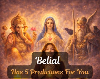 Lectura de la Deidad Canalizada por Belial | 5 Predicciones | Guía intuitiva y detallada (más de 1000 palabras)