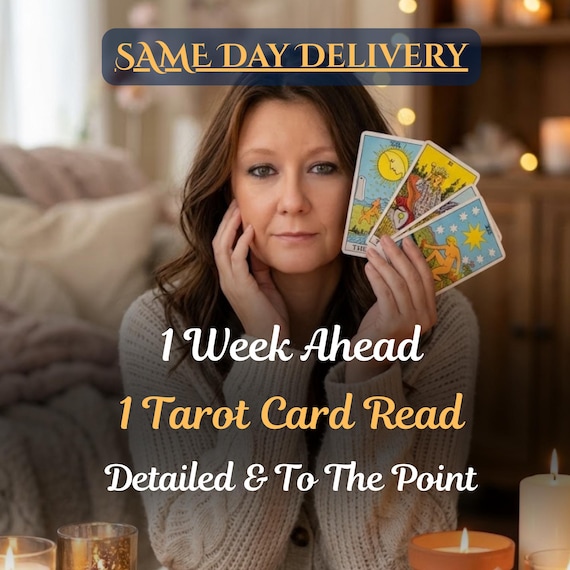 Weekly Tarot Reading | One In-Depth Card Guidance for the Week Ahead