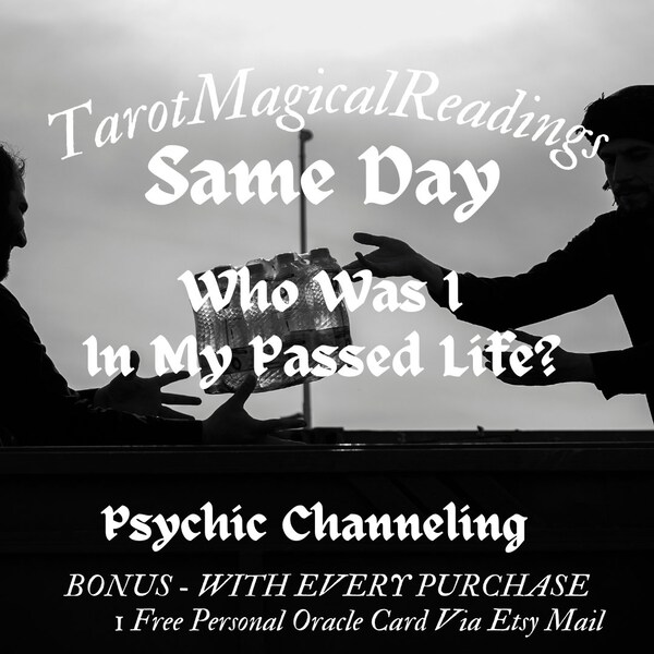 In Depth Past Life Reading, Psychic Same Day Reading, Psychic Reading Intuition, Psychic Past Life