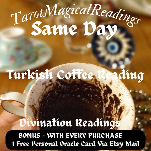 DIVINATION Turkish Coffee Cup Reading