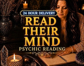 Telepathy Reading | What Are They Thinking Of You | Hidden Thoughts & Feelings Psychic Reading | 24 Hour Delivery