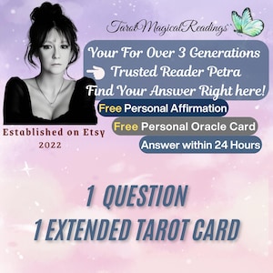 Lectura de Tarot de una pregunta | Respuesta psíquica precisa de 1 carta | Guía espiritual rápida y personalizada