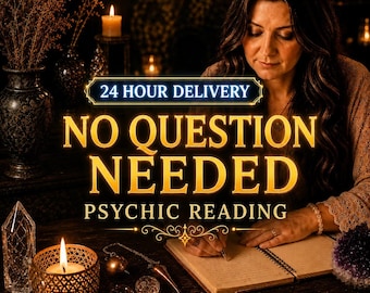 Blind Psychic Reading | Clairvoyant No Question Reading | Personalized Same Day Psychic Message