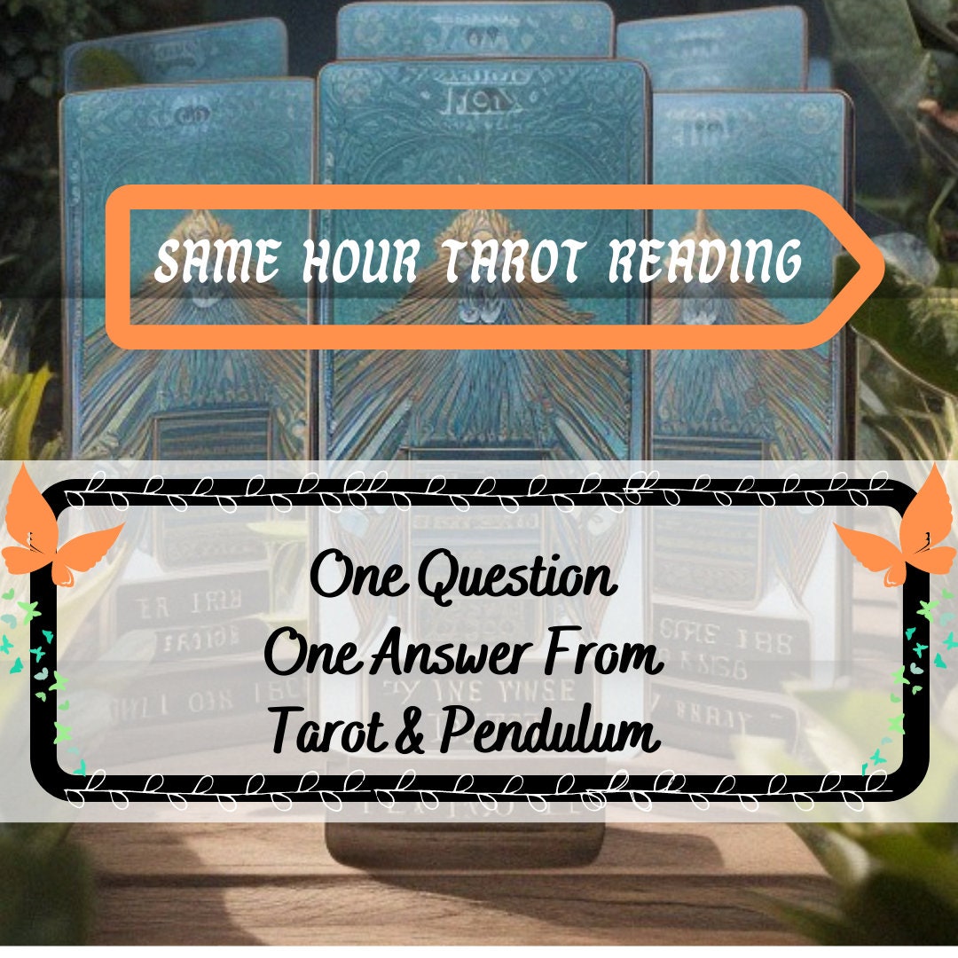 Tarot One Card Reading for Everyone Unique Tarot Gifts Get Etsy UK