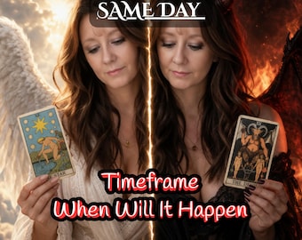 ¿Cuándo sucederá? | Lectura de Tarot con Plazo Fijo - ¿Cuándo sucederá? ¡Descúbrelo ahora! Lectura de 1 carta del tarot | lectura de tarot