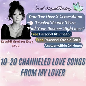 10-20 Love Songs From Your Person | Channeled Music | A Personal Affirmation Included