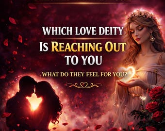 Which Love Deity Is Reaching Out To You | Aphrodite Freya Oshun Message | Divine Feminine Psychic Reading | Love Guidance