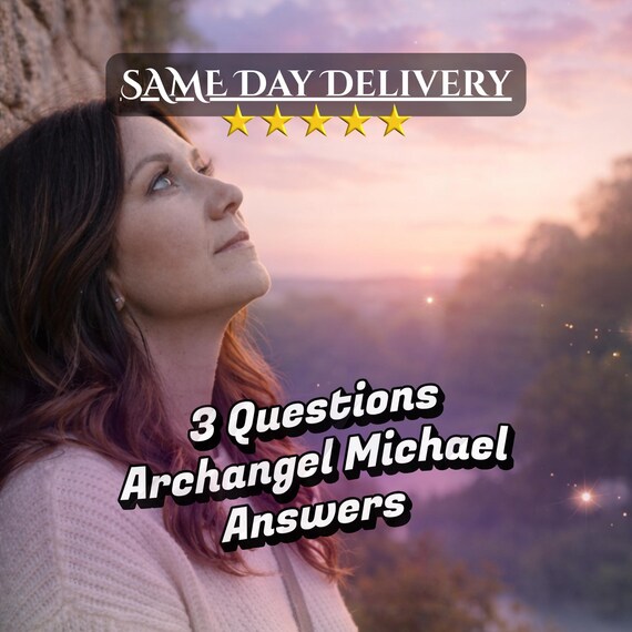 3-Question Angelic Reading from Archangel Michael — Tarot Guidance for Love, Clarity & Protection