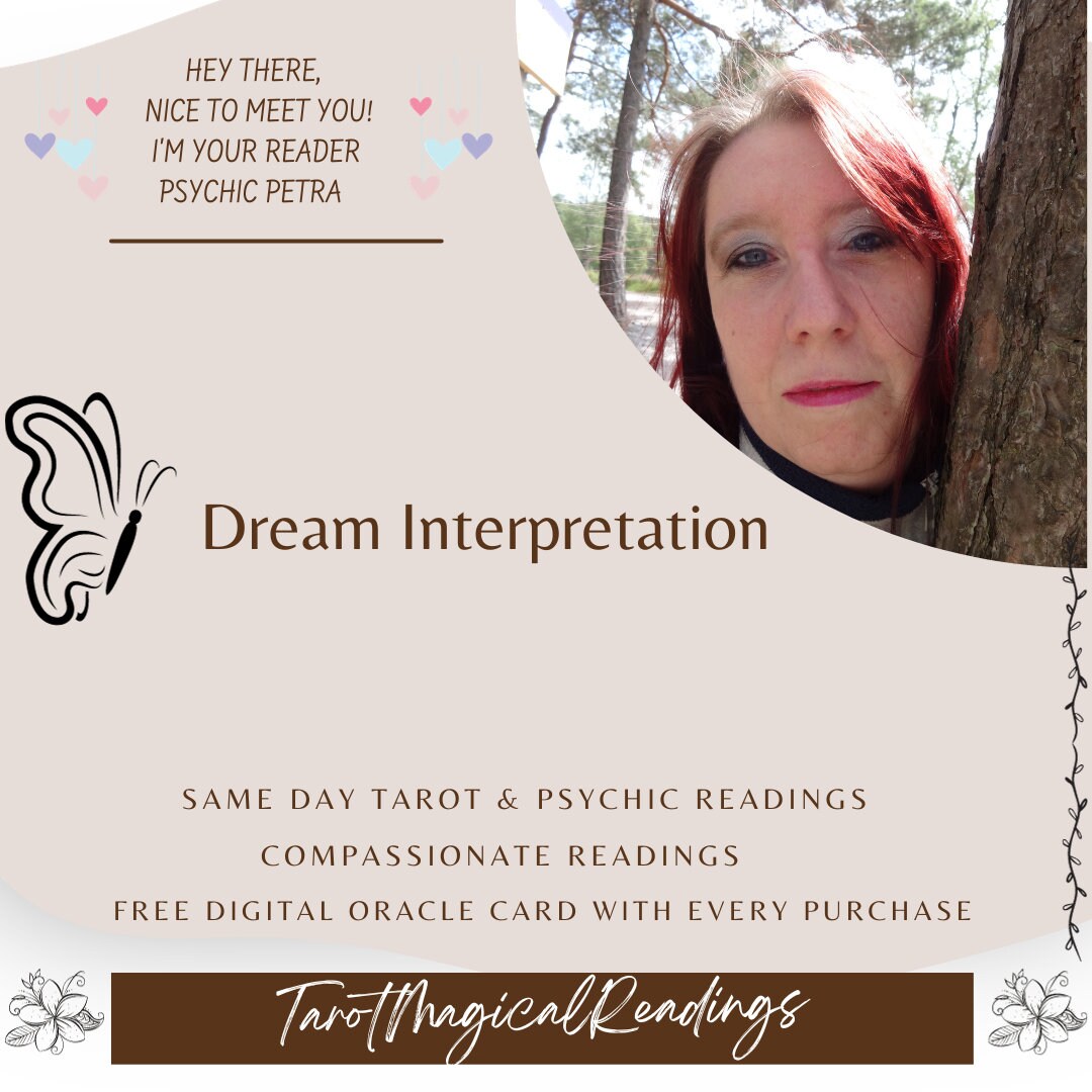 Fast Dream Interpretation Reading Dream Analysis Reading Etsy Nederland