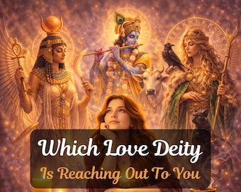 ¿Qué deidad del amor se está comunicando contigo? | Mensaje de Afrodita Freya Oshun | Lectura psíquica de la Divina Feminidad | Guía amorosa