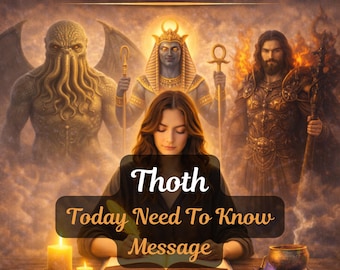 Mensaje canalizado de Thoth: Lo que necesitas escuchar hoy | Sabiduría, verdad y profunda comprensión | Guía divina de más de 500 palabras