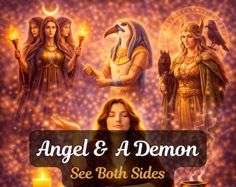 Angel and Demon Full Situation Message 1000+ Words What You Need To Know Right Now | Light and Shadow Clarity | Dual Channeled Guidance
